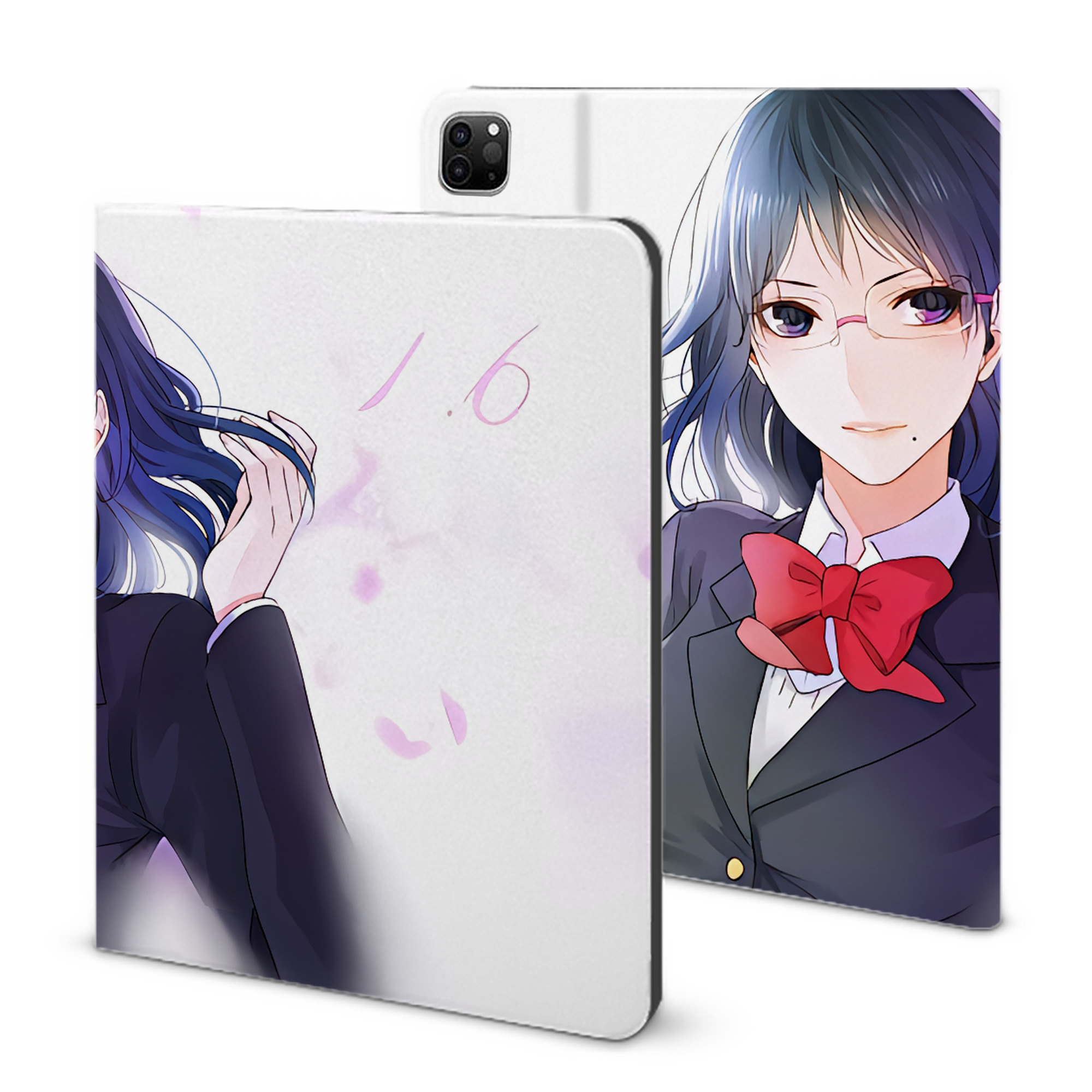（画像用） ハイキュー!! Haikyu!! IPad ケース ブック型 PUレザー TPU 耐衝撃 軽量 薄型 ペン収納なし 全面保護 IPad 各モデル対応